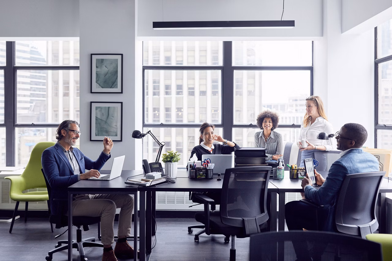 Business people meeting in office