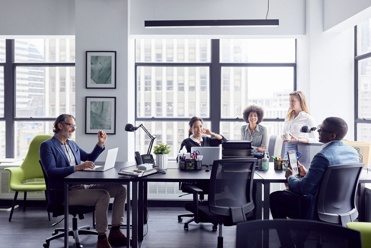 Business people meeting in office