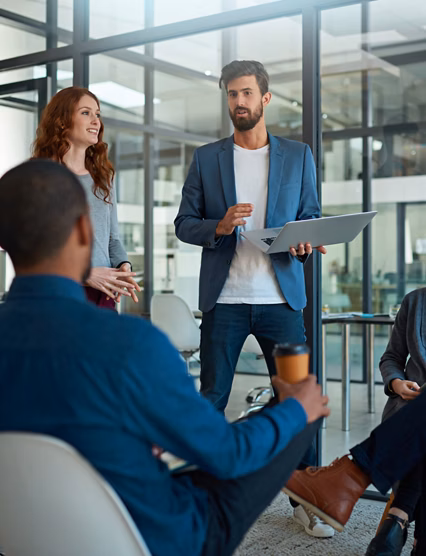 Cropped shot of a group of creatives having a meeting in a modern office.