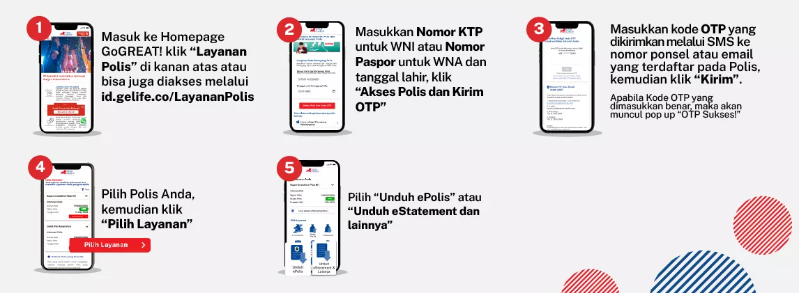 Melihat e-Transaction Statement, e-Polis, dan e-Endorsement