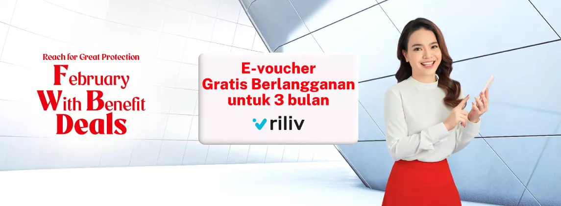e-Voucher Gratis Berlangganan 3 Bulan dari Riliv