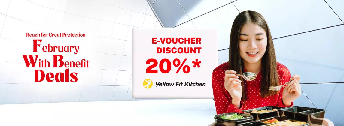 e-Voucher Discount 20% dari YellowFit Kitchen