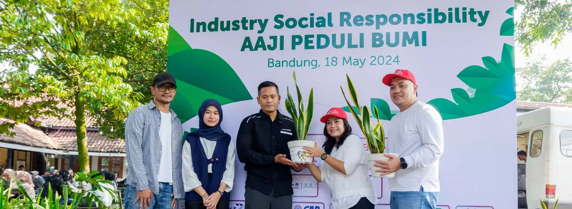 Partisipasi aktif di Industry Social Responsibility AAJI 2024