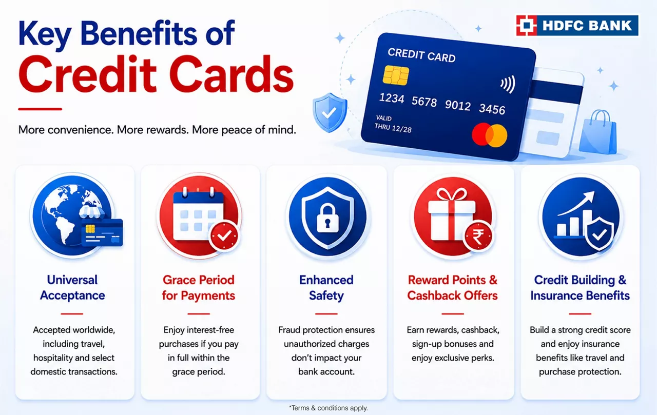 Benefits of Credit Cards Every User Must Know About