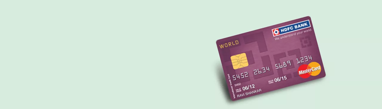 Corporate World Master Credit Card