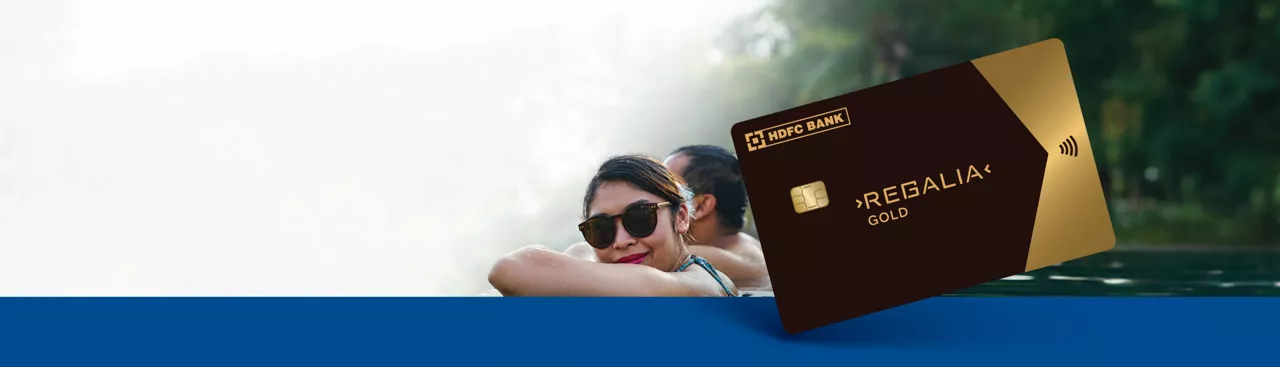 HDFC Regalia Gold card art