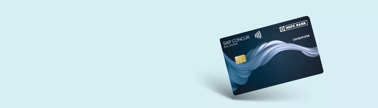 Sap concure prime corporate credit card