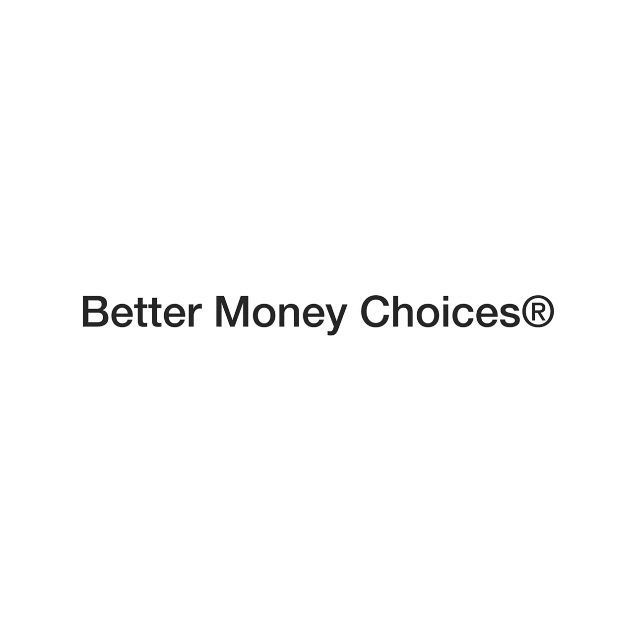 Better Money Choices
