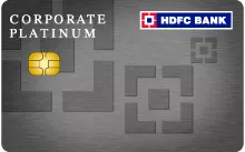 Corporate Platinum Credit Card