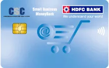 CSC Small Business MoneyBack Card