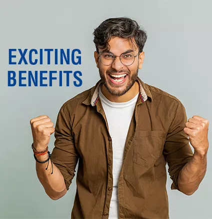 Happy joyful Indian man celebrating success victory, winning birthday, lottery jackpot goal achievement play game good positive news, triumph. Young Arabian guy isolated on gray studio background