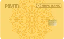 Paytm HDFC Bank Business Credit Card