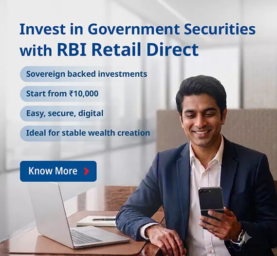Invest in Government Securities with RBI Retail Direct