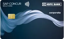 SAP Concur Solutions Prime Corporate Credit Card
