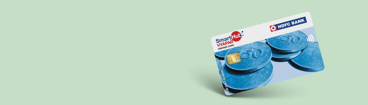 Smarthub Vyapar Prepaid Card