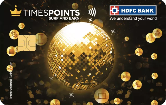 HDFC Bank Times Points Debit Card