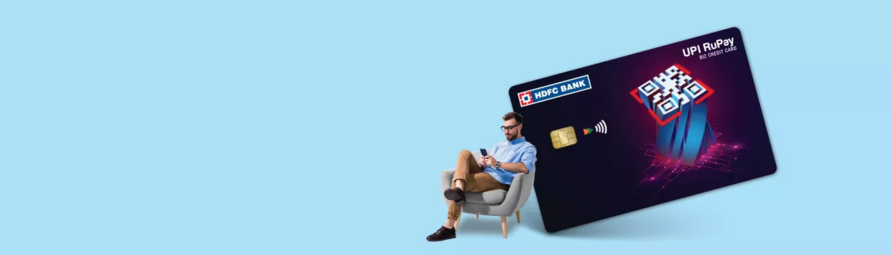 HDFC Bank UPI RuPay Biz Credit Card