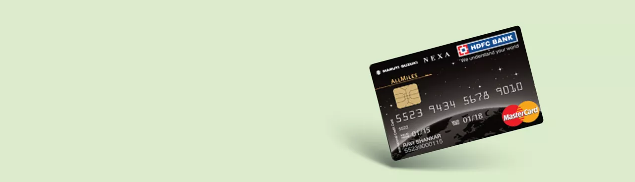 Maruti Suzuki NEXA AllMiles Credit Card