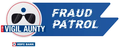 Vigil Aunty HDFC Bank Fraud Awareness Campaign