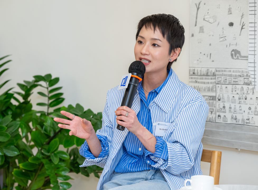 得奖演员梁雍婷校友于Chill Chat分享克服逆境的见解