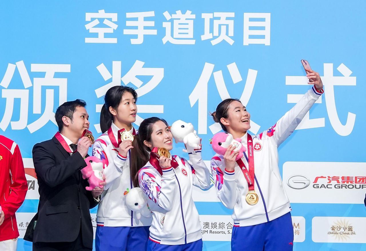 HKBU students shine at the National Games