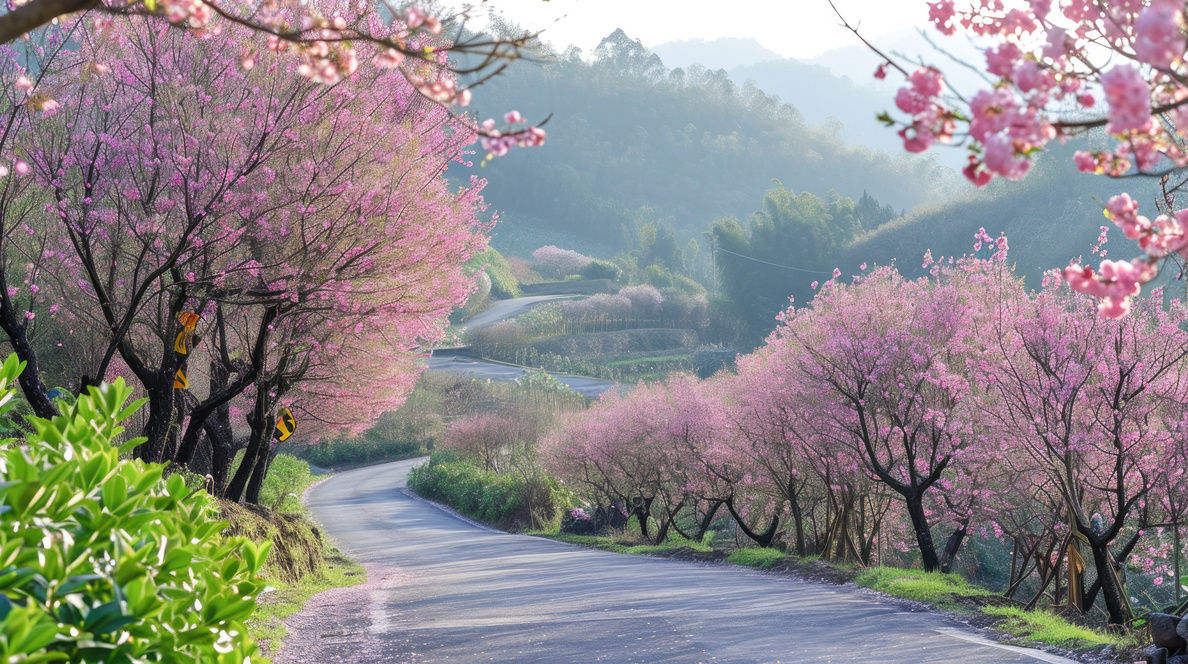 Travel in Taiwan | Taipei 3D2N Package with Wuling Farm Cherry Blossom ...