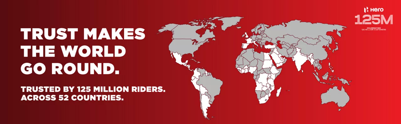 Hero Trusted By 110 Million Riders