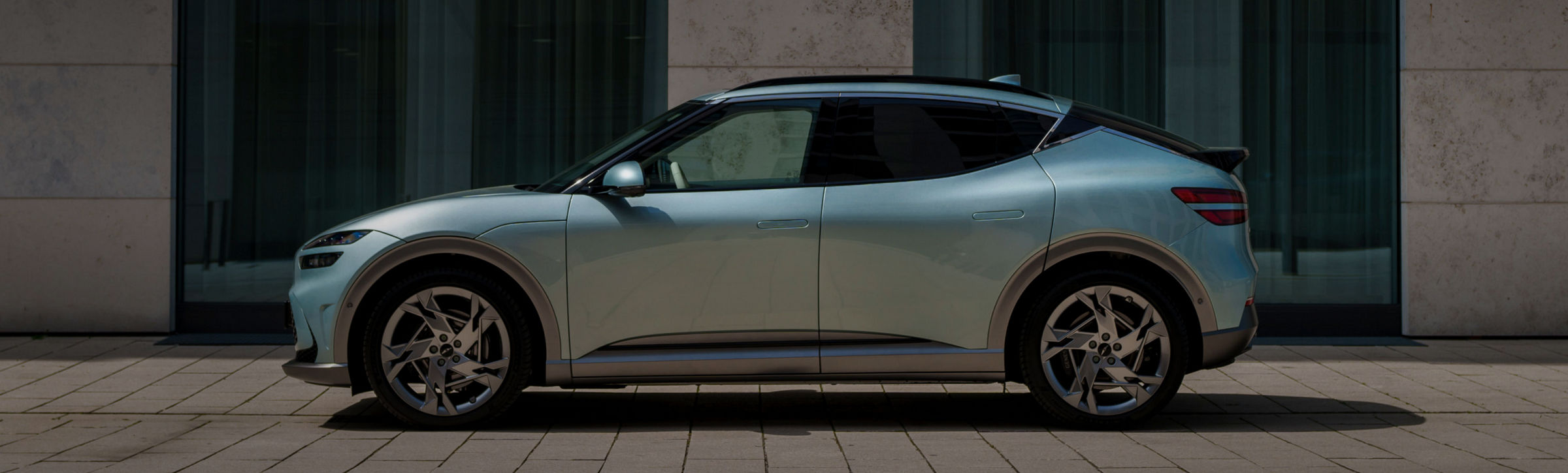 A GV60 parked in the street