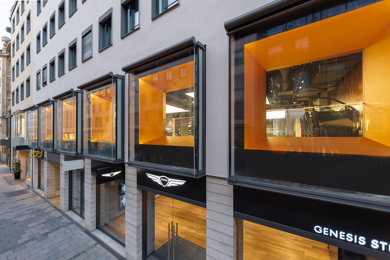 Exterior shot of the Genesis Studio Munich