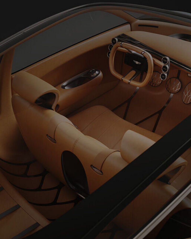 Genesis Mint Concept's panoramic interior with a seamless, modern design and premium materials