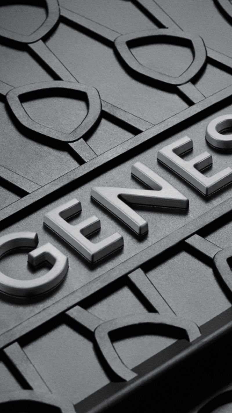 Genesis G80 - Weatherproof Floor Mat Detail