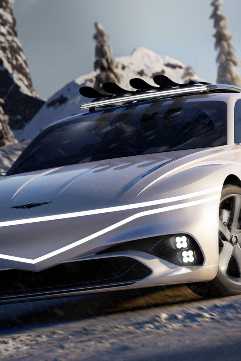 Genesis X Snow Speedium Concept Car | Genesis