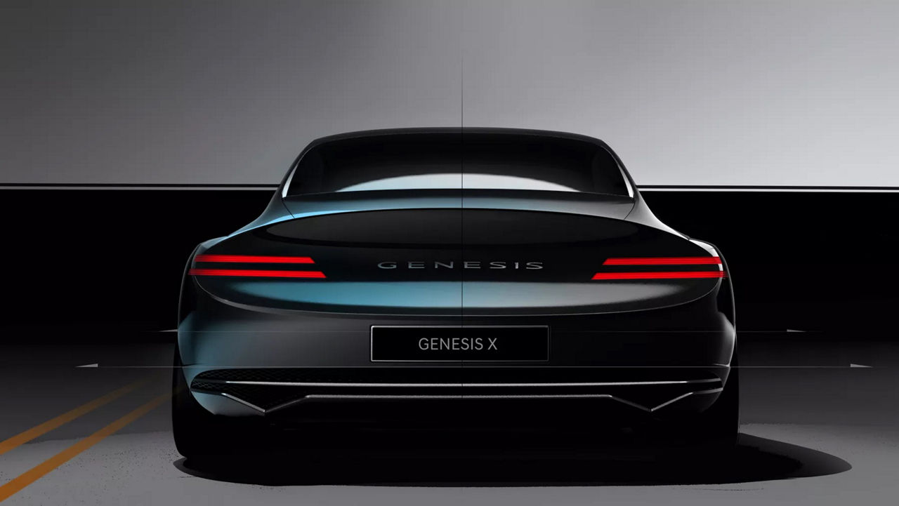 Genesis X Concept back view