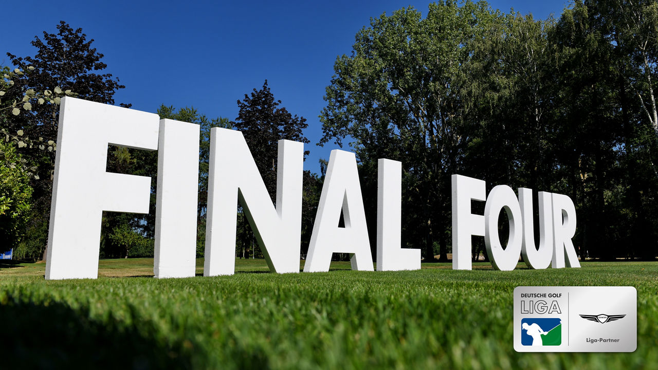 Final Four letering - Deutsche Golf Liga
