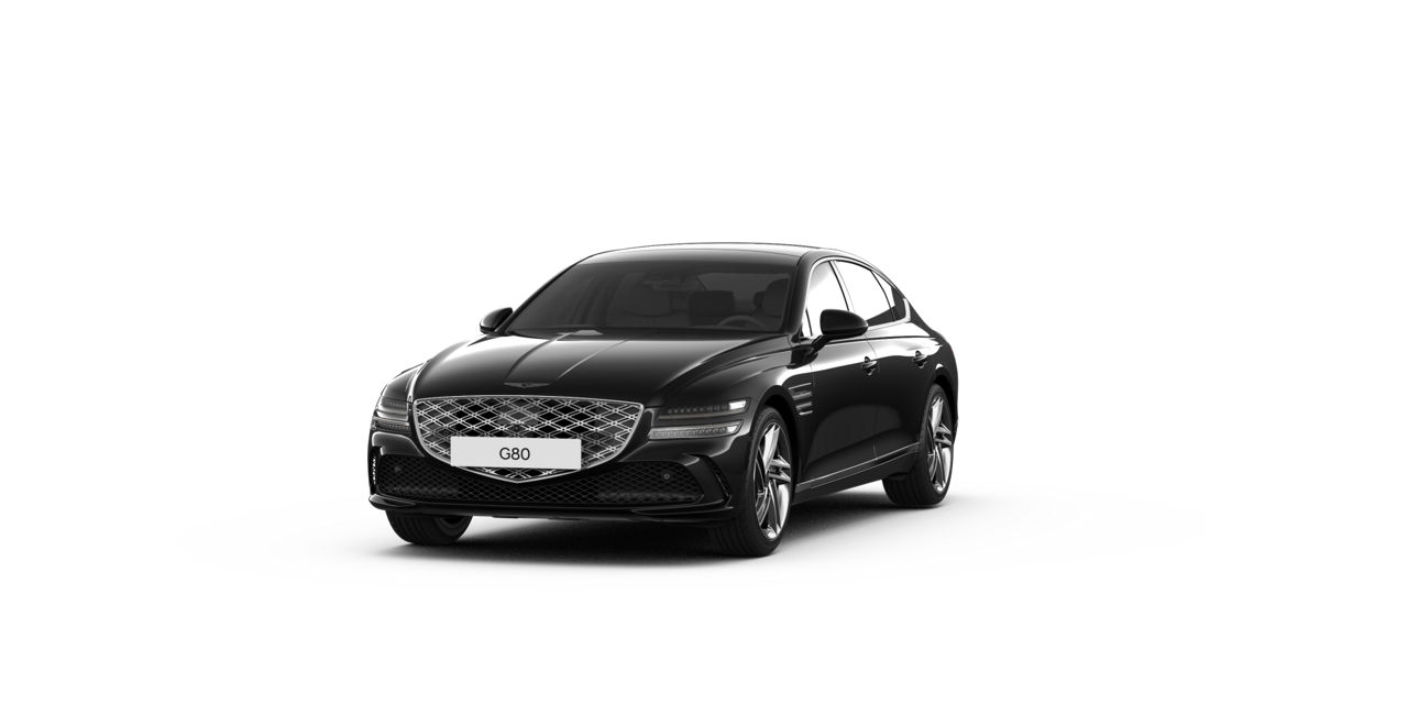 Front view of the Genesis G80 PH3 in black