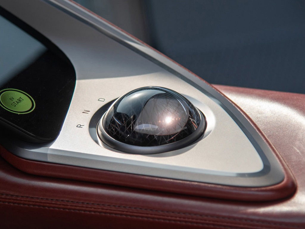 Detail of the sphere in the Genesis X Concept - side view
