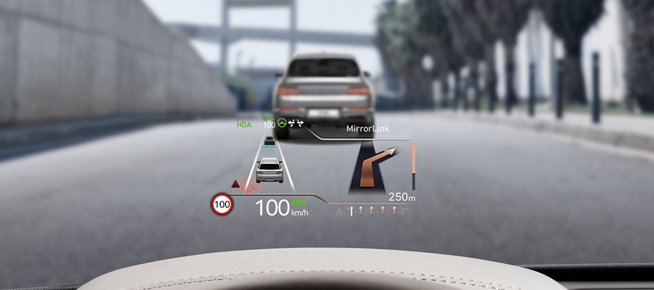 Genesis G80 Head Up Display