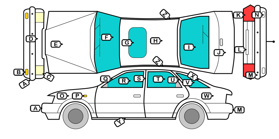 Vehicle Panel Names | AMI