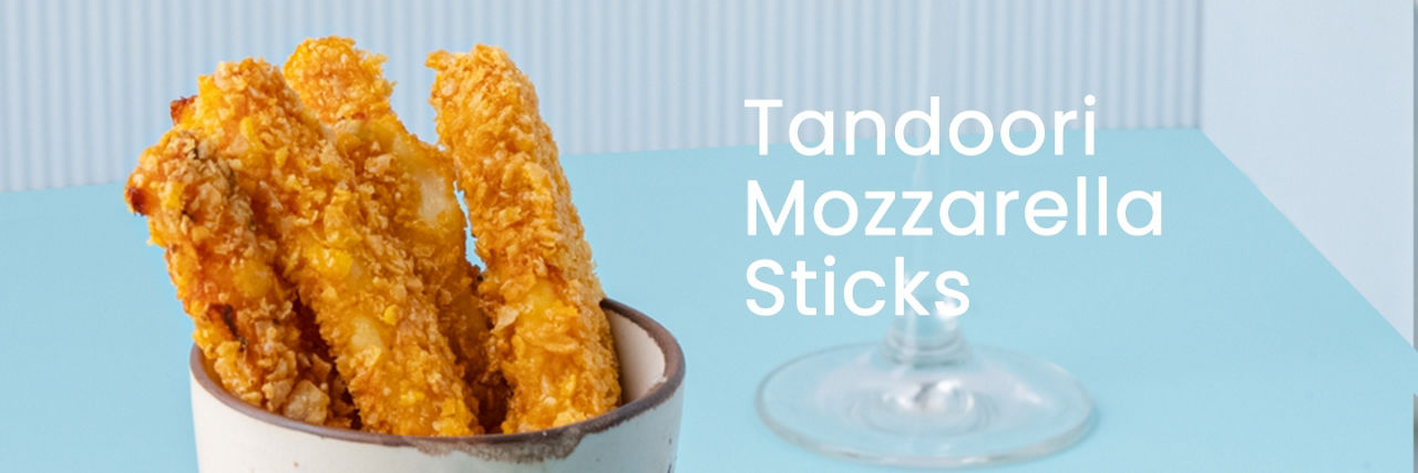 Tandoori Mozzarella Sticks