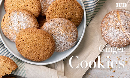 Ginger Cookies in Microwave