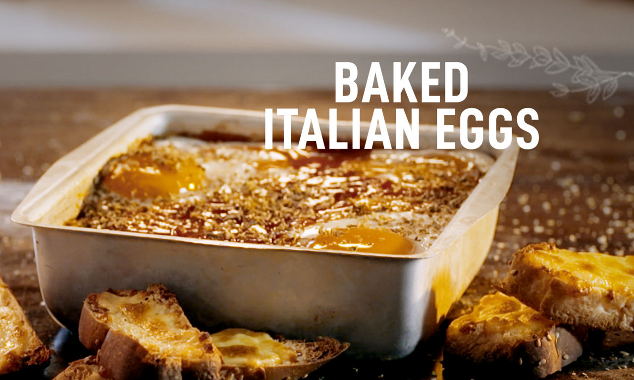 Baked Italian Eggs