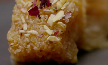 Sugar-free Kopra Pak in Microwave