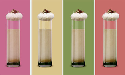 Sugar-free Rasmalai Shots in Microwave