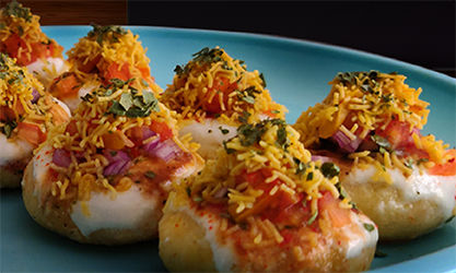 Dahiwala Bread Chaat in Microwave