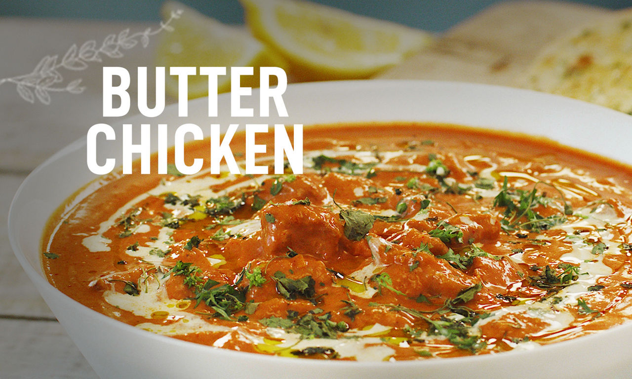 Butter Chicken in Microwave