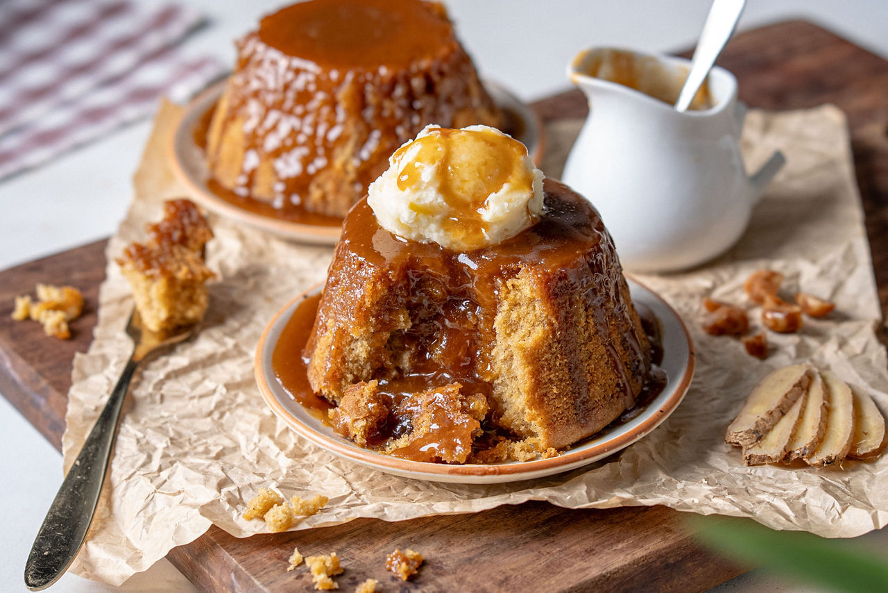 Ginger Toffee Pudding