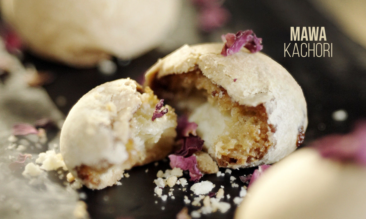 Mawa Kachori in Microwave