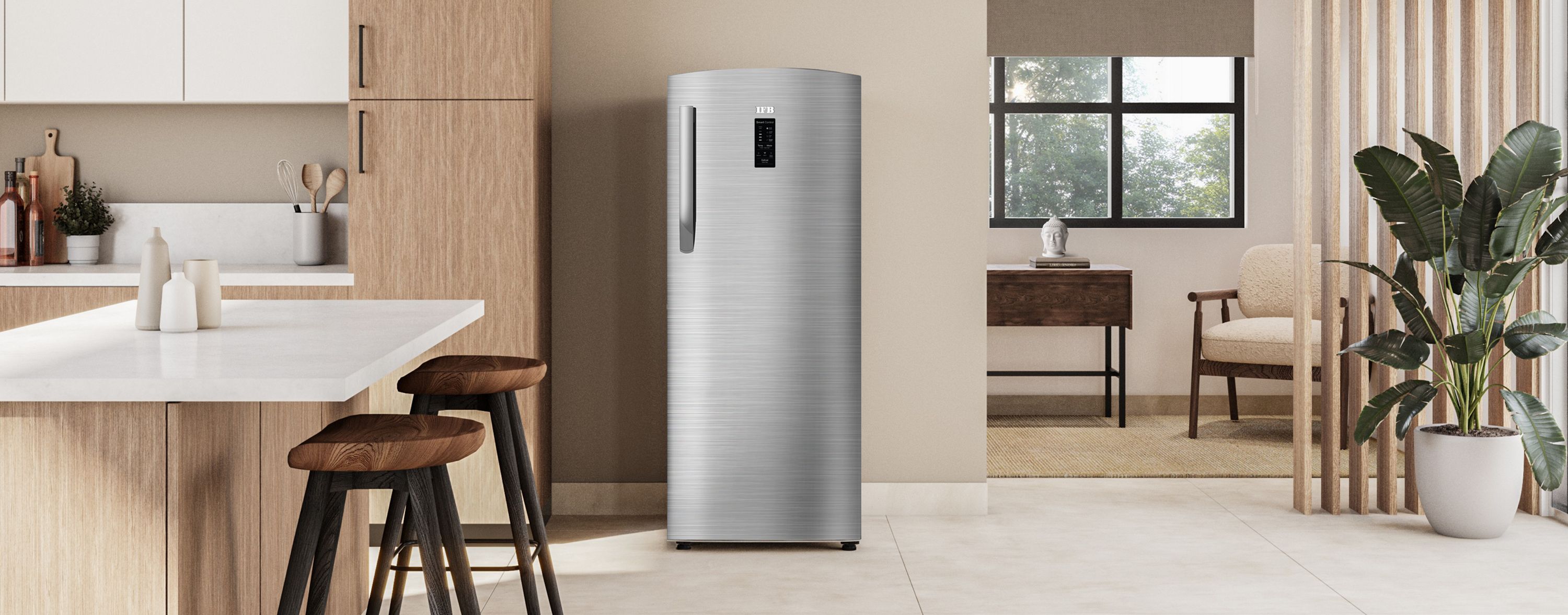 Buy IFBDC-2133FRL 187 L 3 Star Single Door Fridge Online