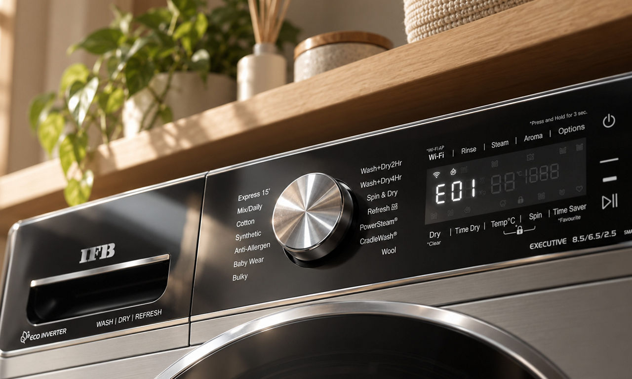 IFB Washing Machine Error Codes: What They Mean and What to Do