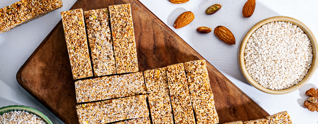 Amaranth and Sesame Chikki
